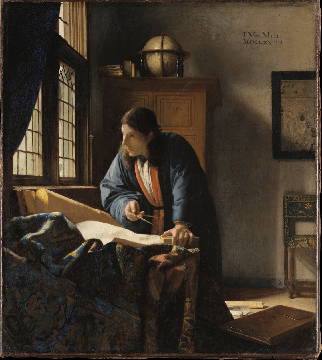 Der Geograph da Johannes Vermeer