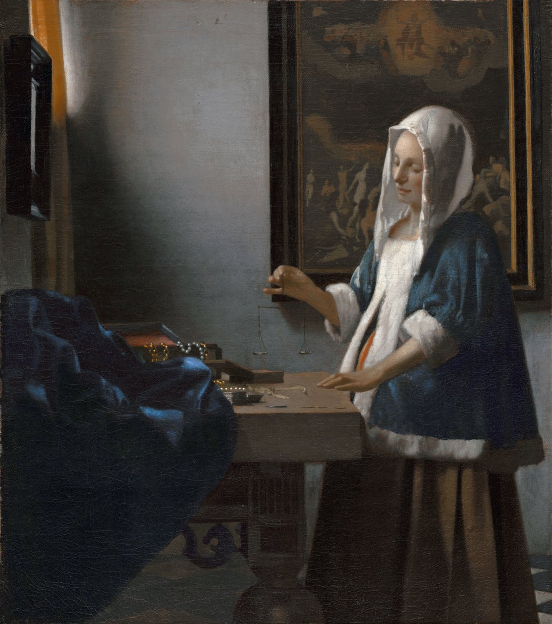 Donna in equilibrio da Johannes Vermeer