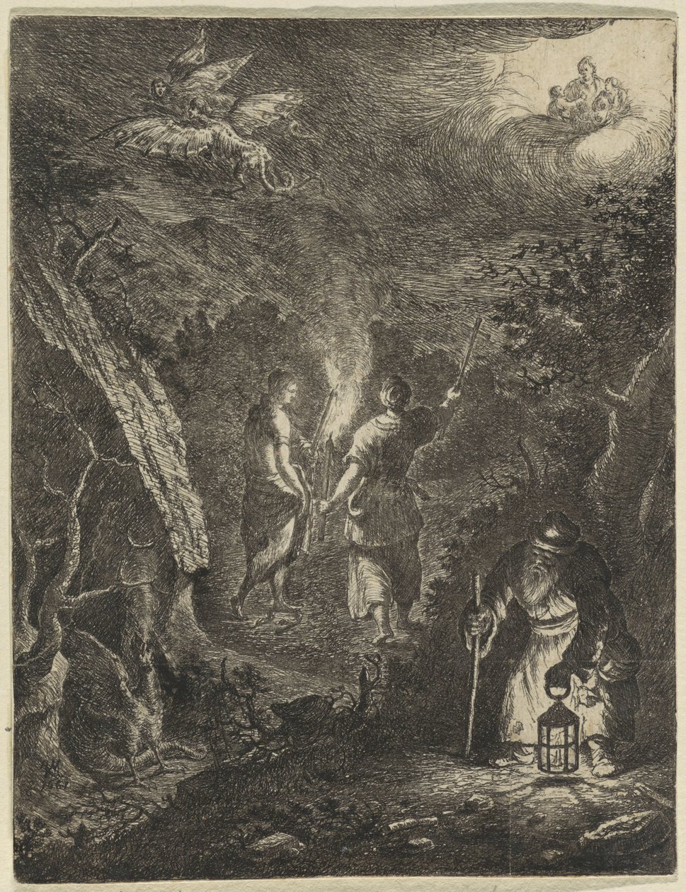 Allegoria del cammino del vero amore da Johannes Vorsterman