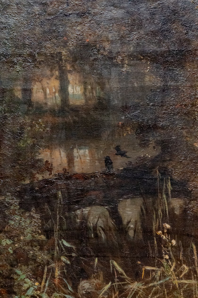 Tedesco: Der Teich in Osterbeek Lo stagno di Oosterbeek da Johannes Warnardus Bilders
