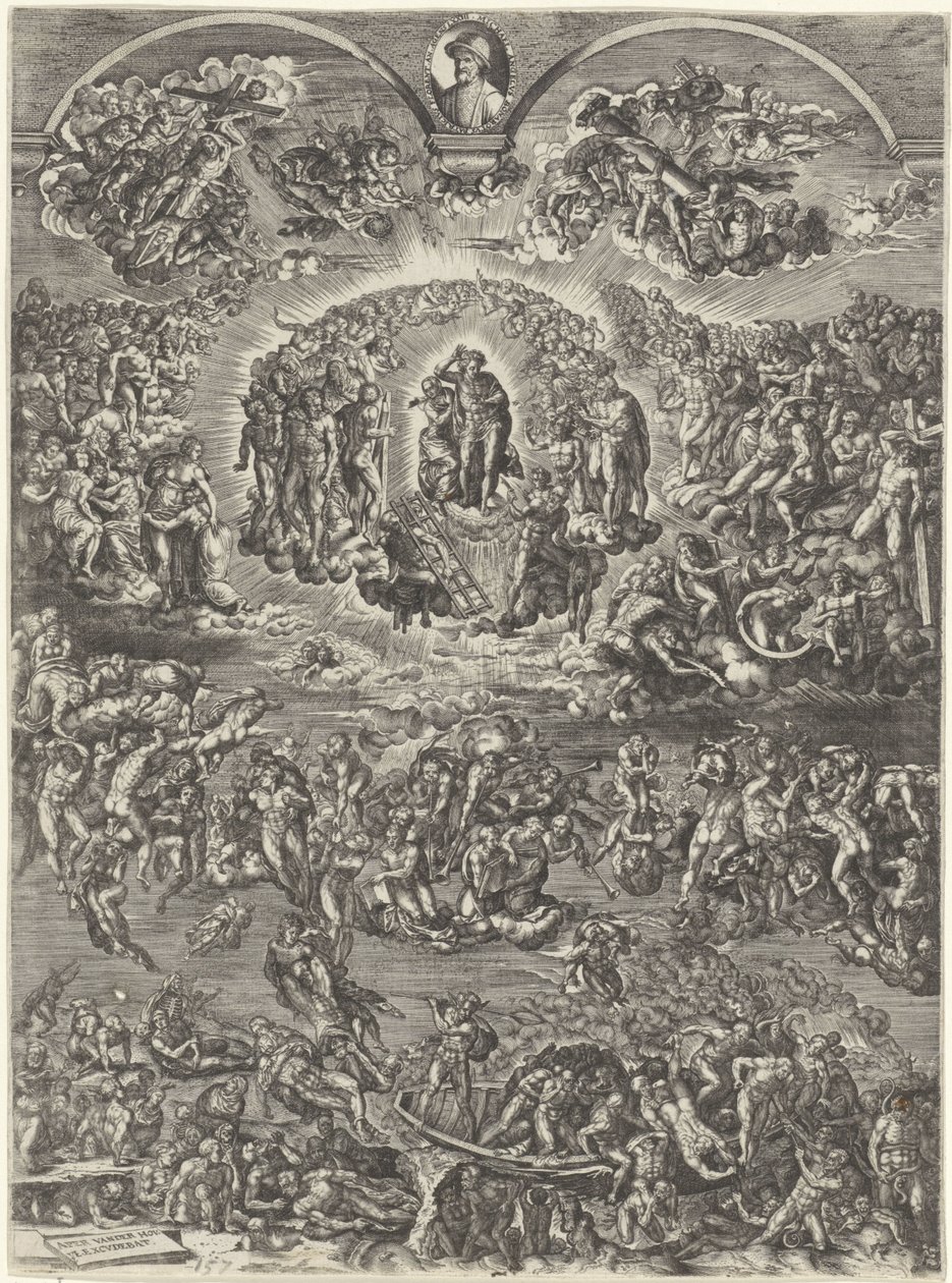 Giudizio Universale da Johannes Wierix