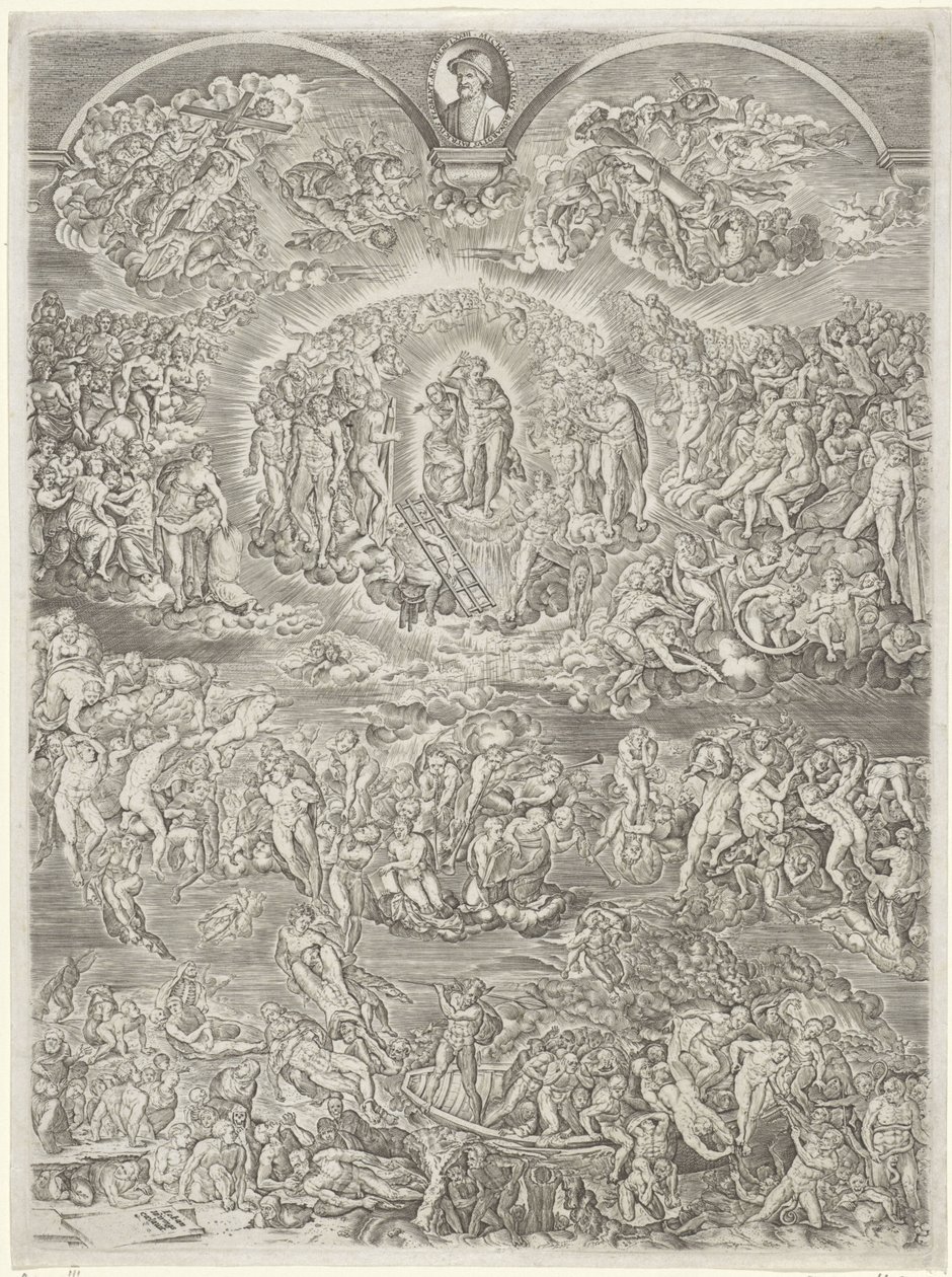 Giudizio Universale da Johannes Wierix