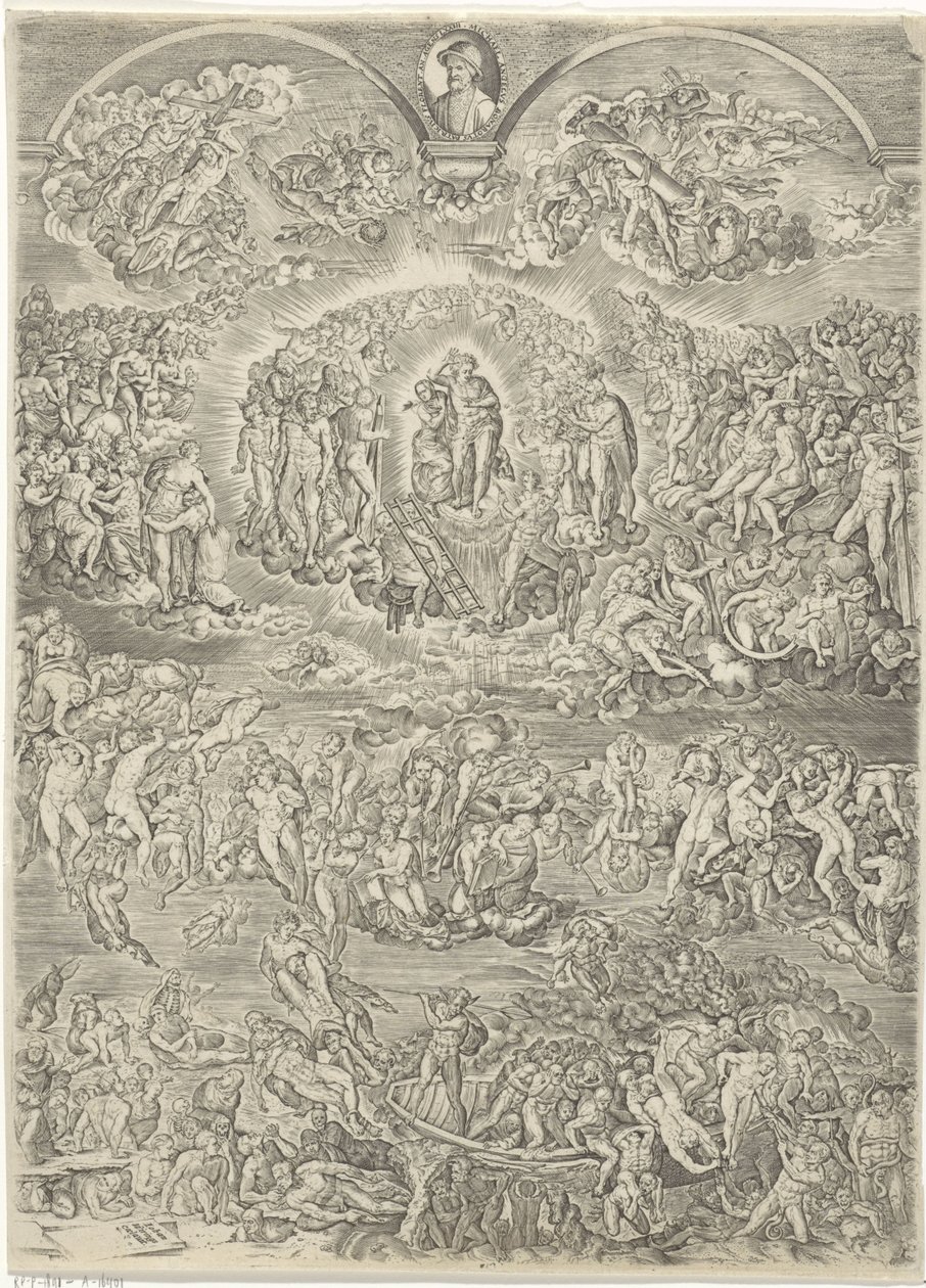 Giudizio Universale da Johannes Wierix