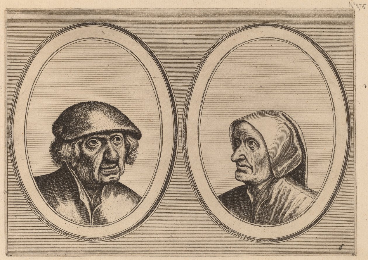 "Dirck Domp" e "Zeedighe Kniertje" da Johannes and Lucas van Doetechum after Pieter Bruegel the Elder