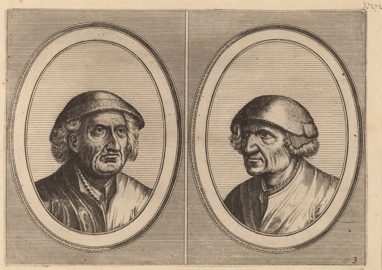 "Hans Onvertsaeght" e "Koen Slock-speck" da Johannes and Lucas van Doetechum after Pieter Bruegel the Elder