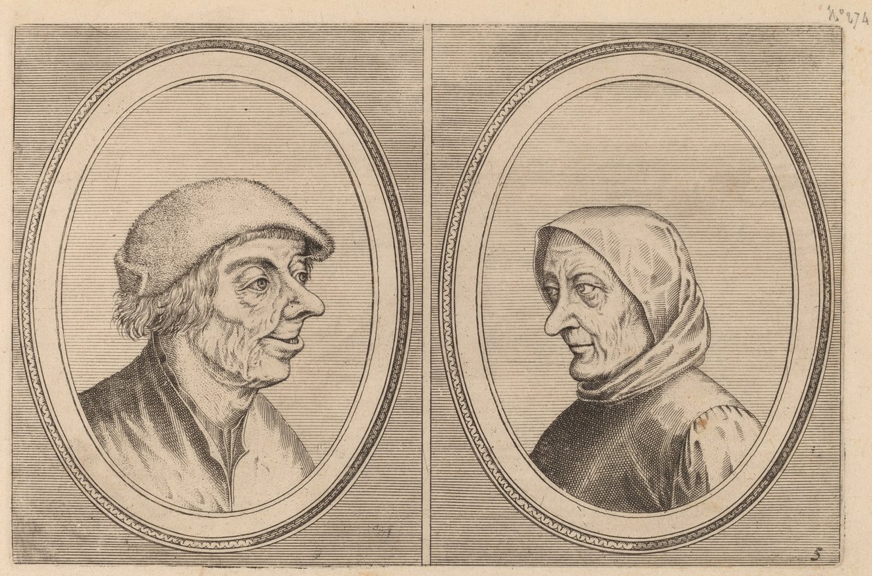 "Mondighe Melis" e "Smeerighe Els" da Johannes and Lucas van Doetechum after Pieter Bruegel the Elder