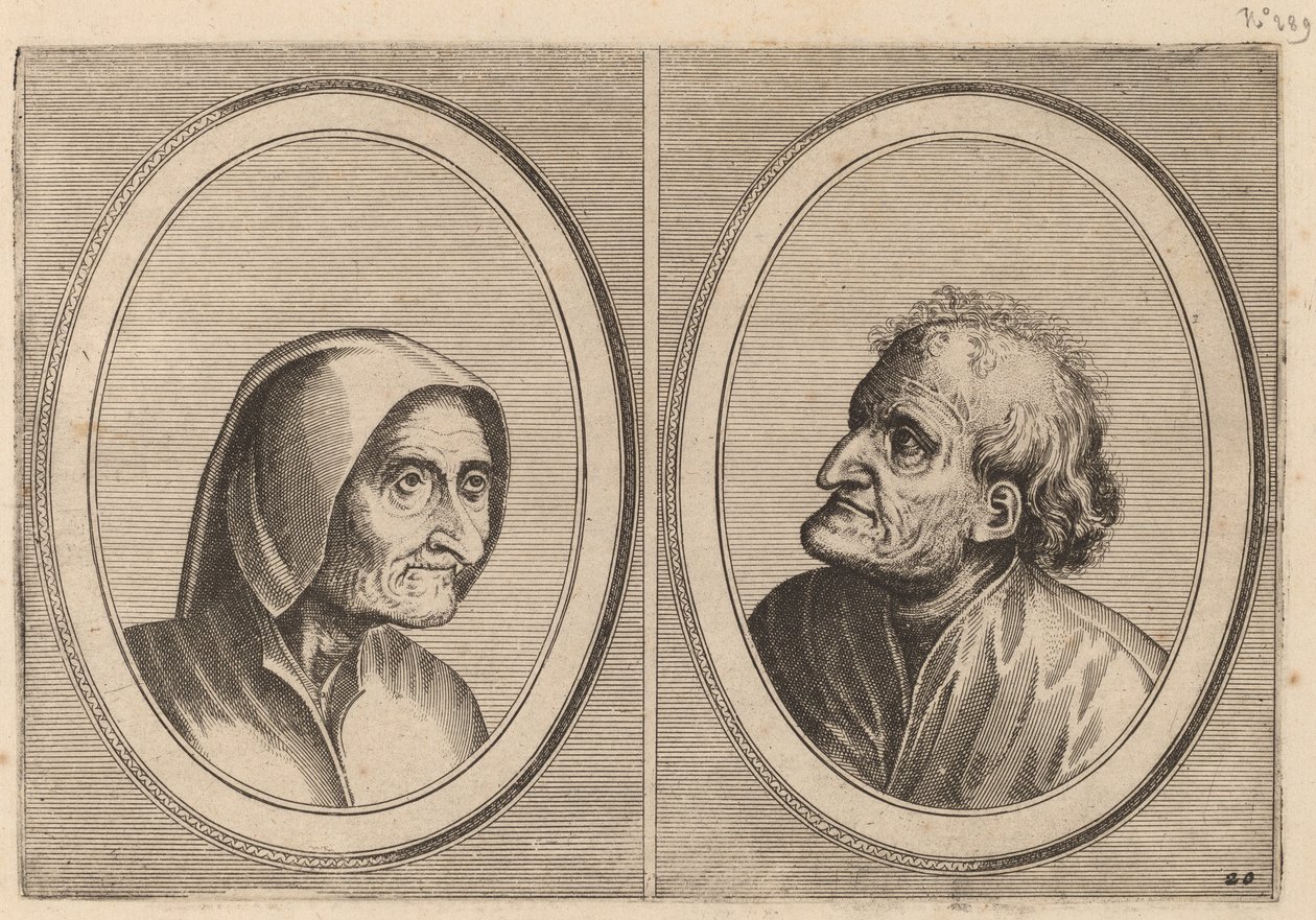"Ritze Stijn" e "Schurckje Sonder-Baerdt" da Johannes and Lucas van Doetechum after Pieter Bruegel the Elder