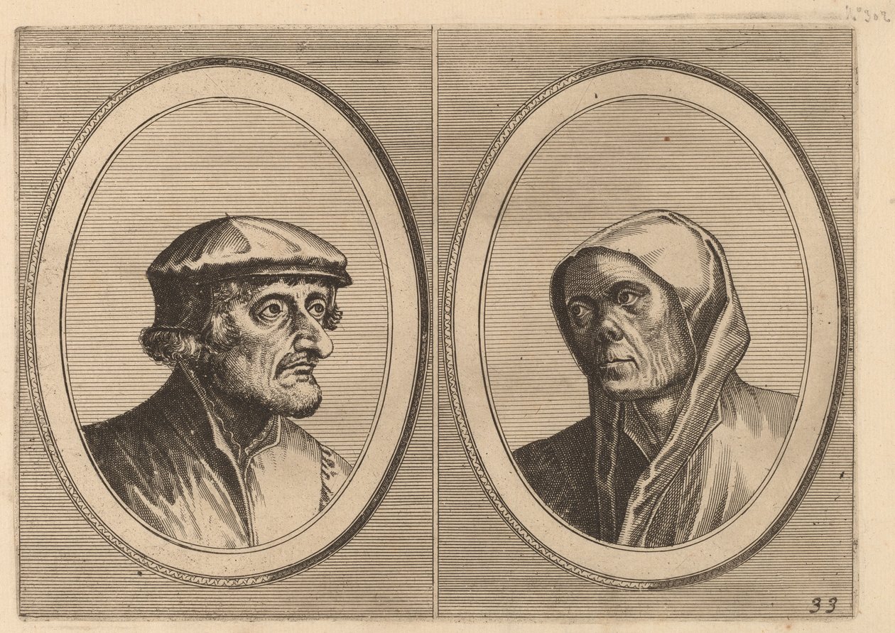 "Voorsichtighe Krijn" e "Broentje Spaer-pots" da Johannes and Lucas van Doetechum after Pieter Bruegel the Elder