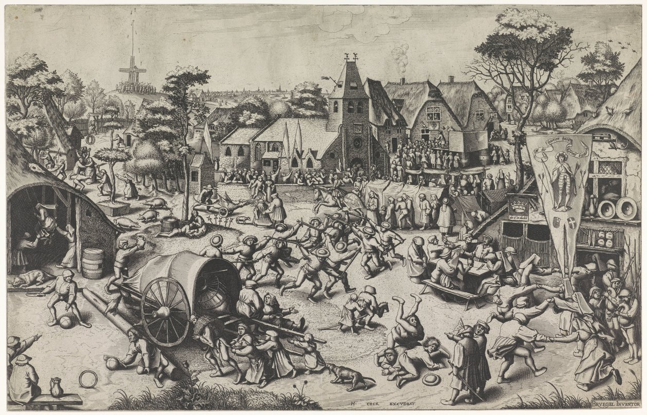 Fiera di San Giorgio da Johannes of Lucas van Doetechum