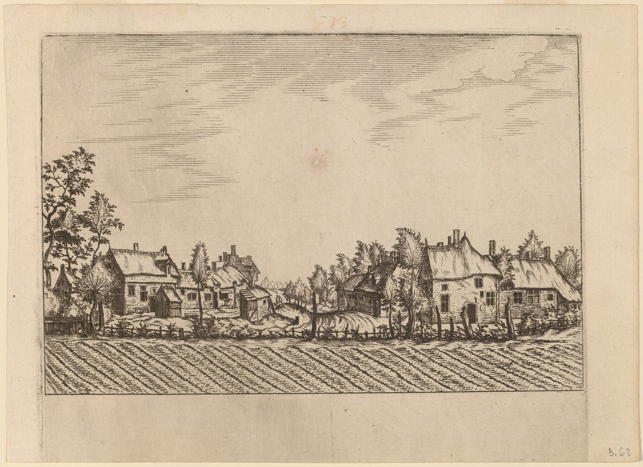 Fattorie da Johannes van Doetechum, the Elder and Lucas