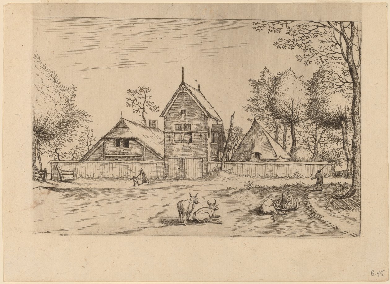 Fattoria da Johannes van Doetechum, the Elder and Lucas