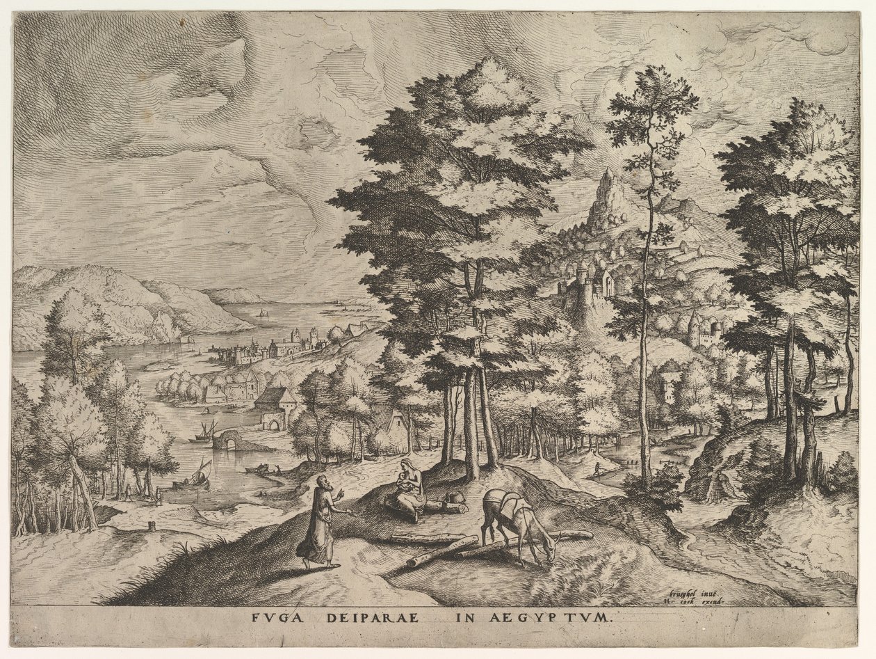Fuga in Egitto, Fuga deiparae in Aegyptum dalla serie 