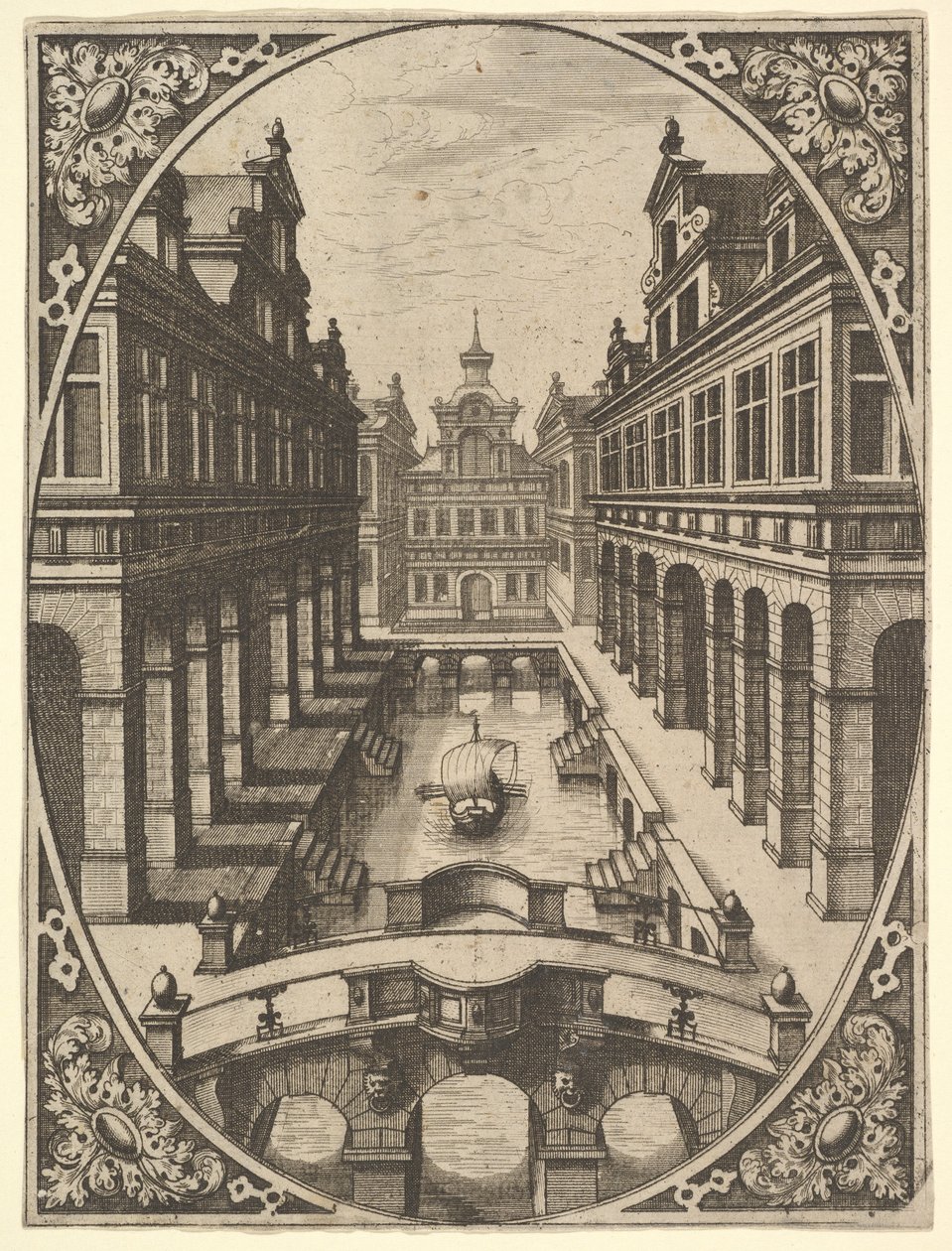Tavola da Scenographiae da Johannes van Doetecum I