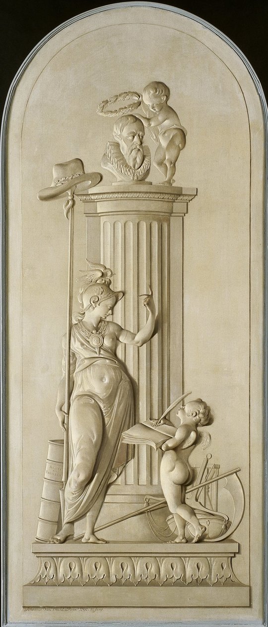 Allegoria della libertà da Johannes van Dregt (signed by artist)