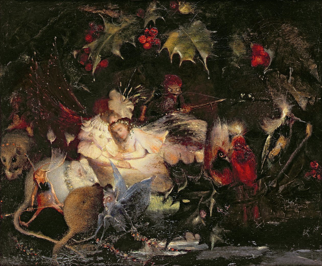 Il Rifugio delle Fate da John Anster Fitzgerald