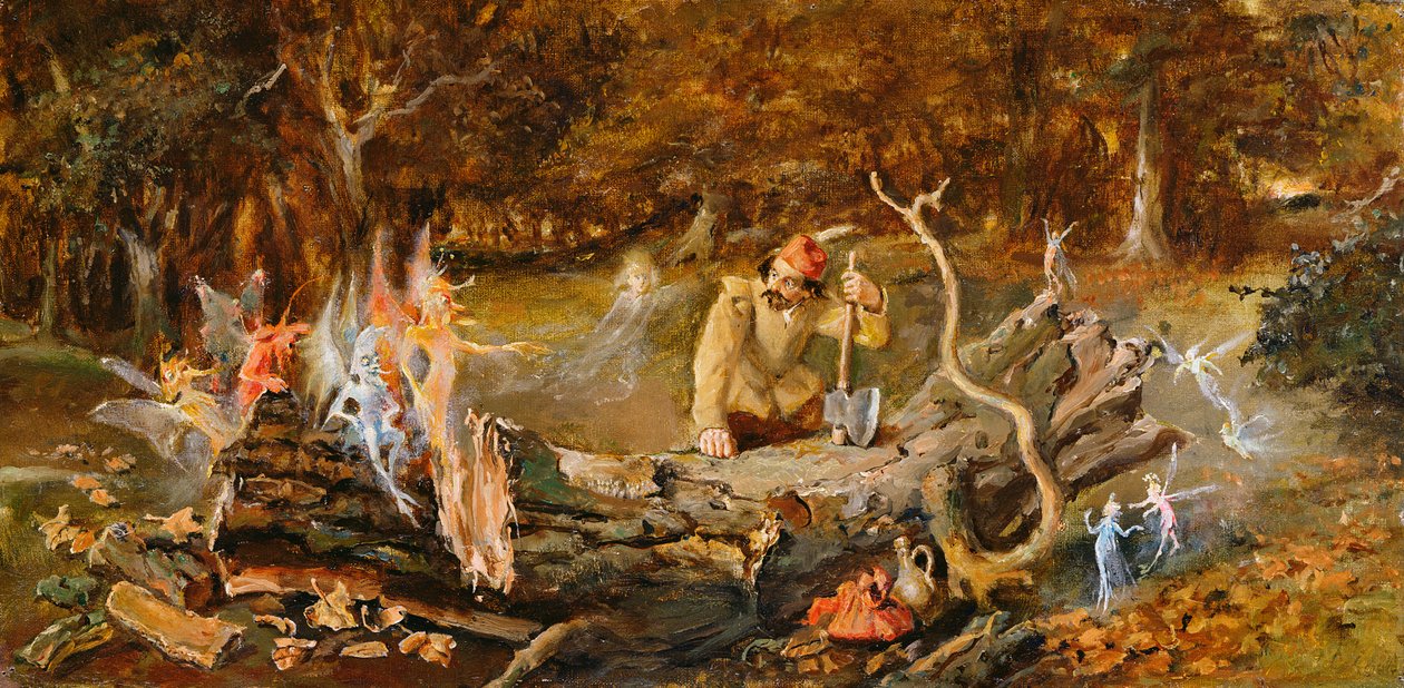 Il taglialegna da John Anster Fitzgerald