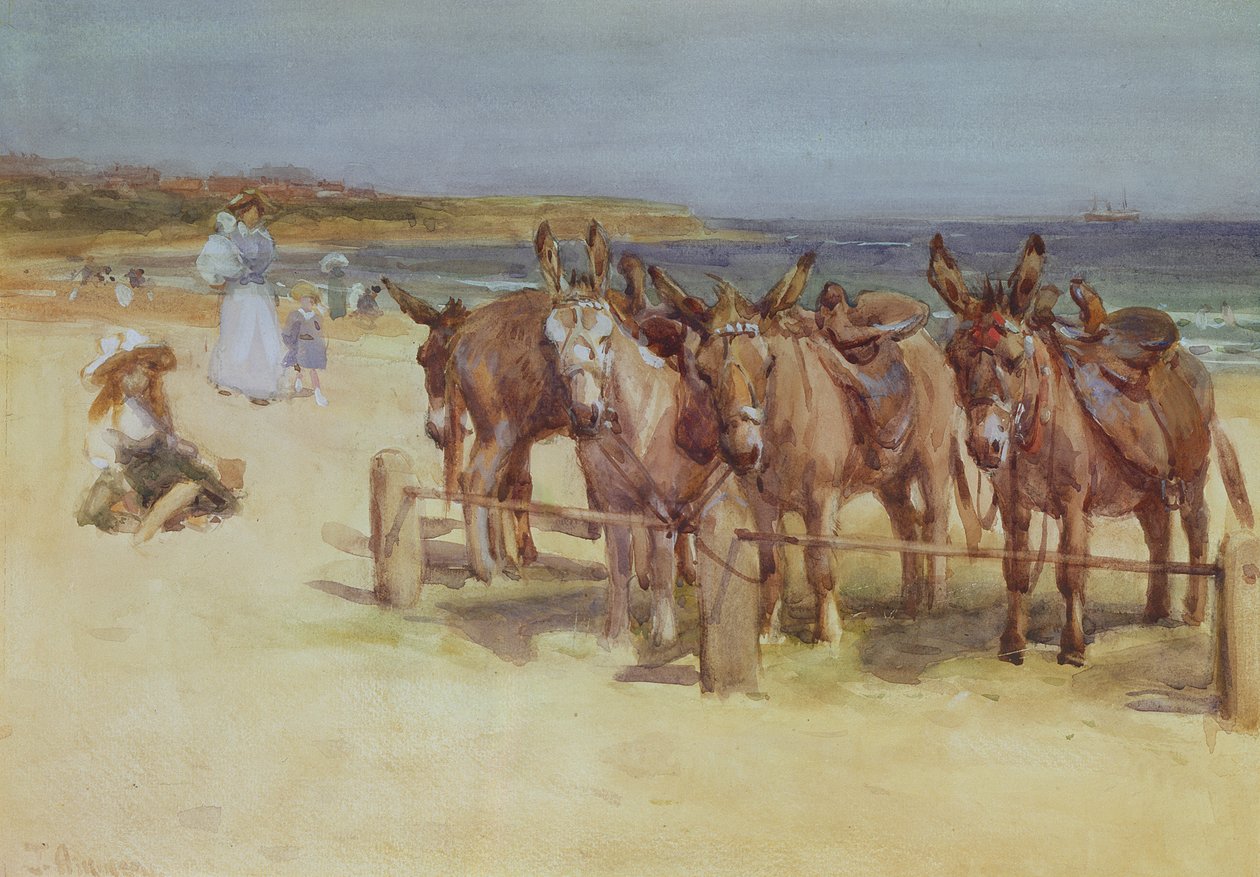 Le Longsands, Tynemouth, Northumberland da John Atkinson