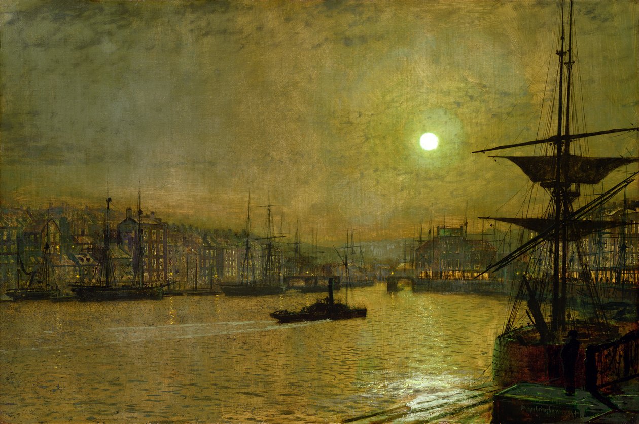Whitby da John Atkinson Grimshaw