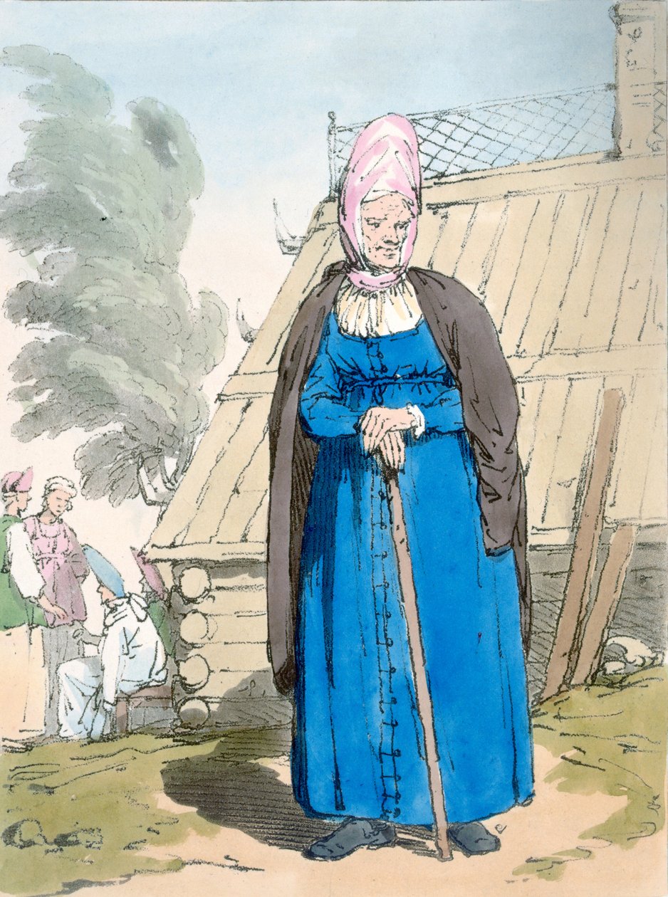 Baba o Vecchia Donna da John Augustus Atkinson