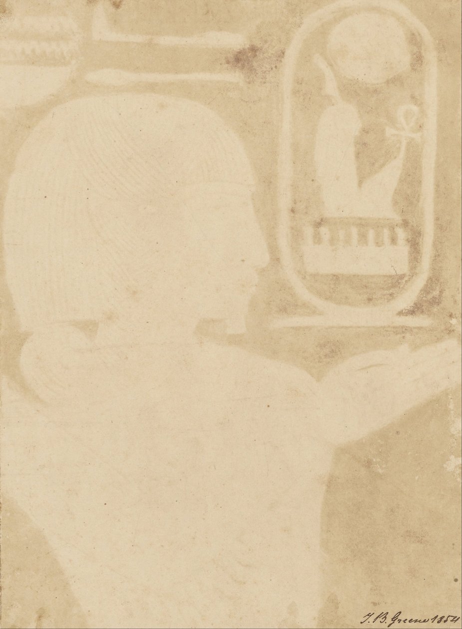 (Geroglifici, figura rivolta a destra) da John Beasly Greene