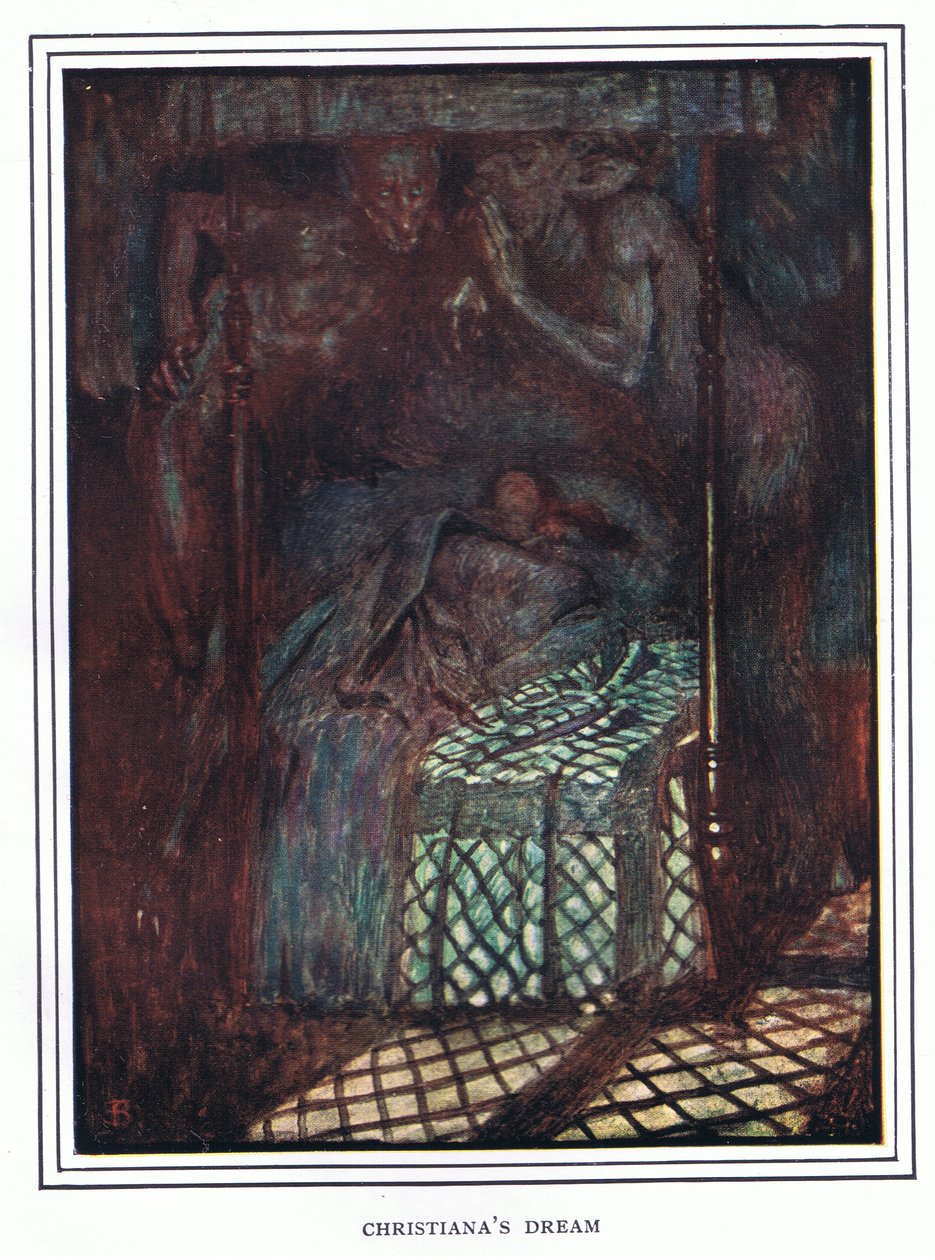 Il sogno di Cristiana da John Byam Liston Shaw