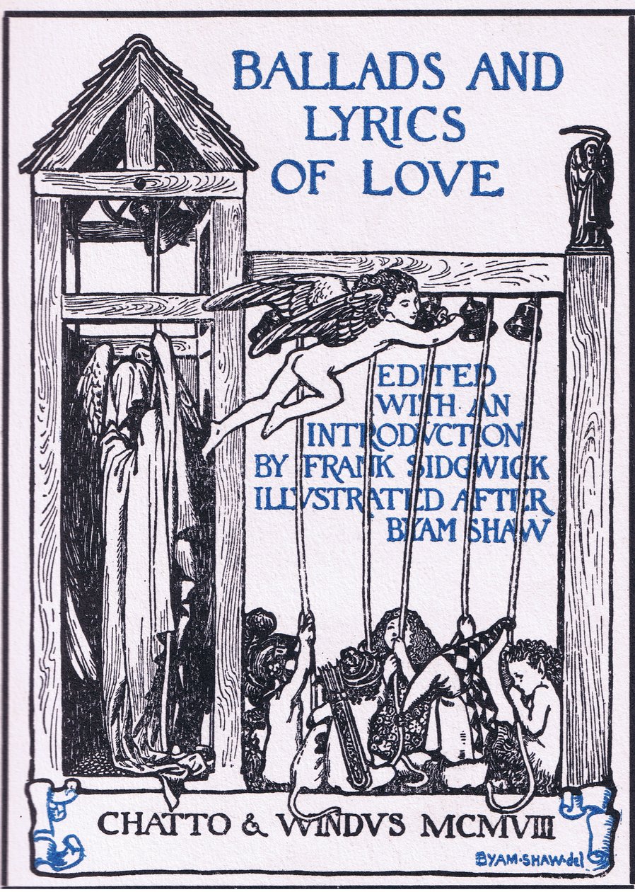 Pagina del titolo, 1928 da John Byam Liston Shaw