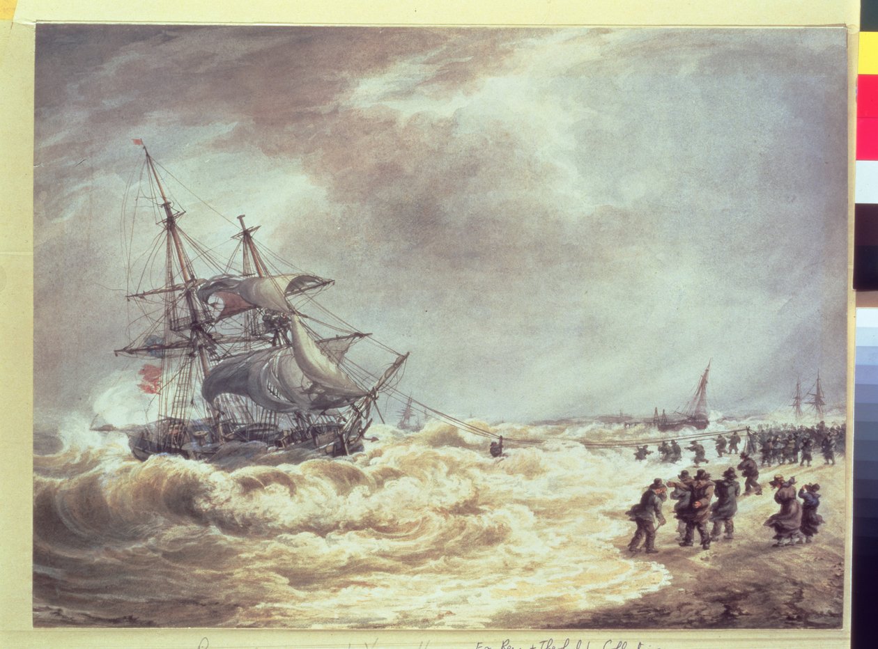 Salvataggio di un Equipaggio a Gorleston da John Cantiloe Joy