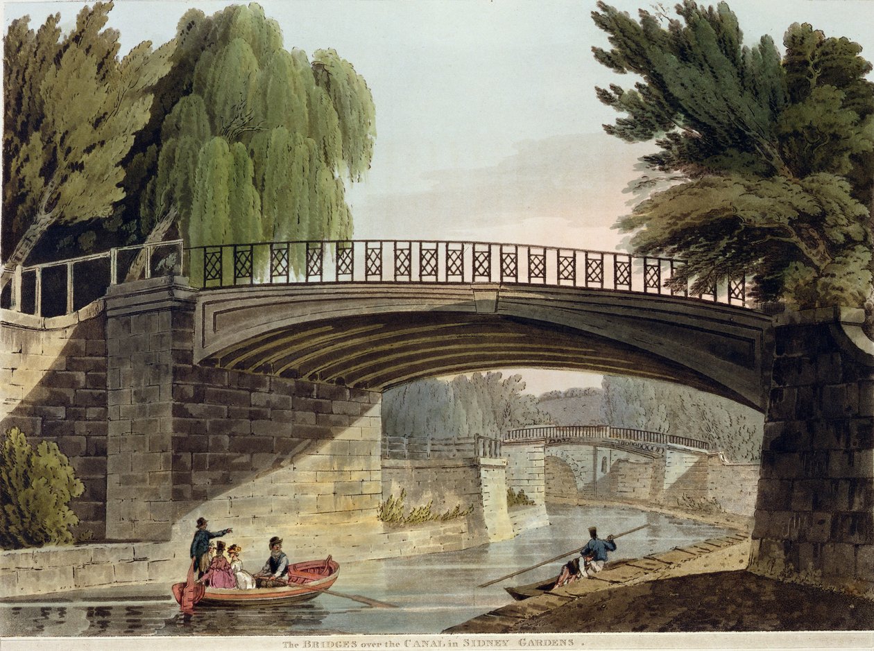 I ponti sul canale nei Sydney Gardens, da 