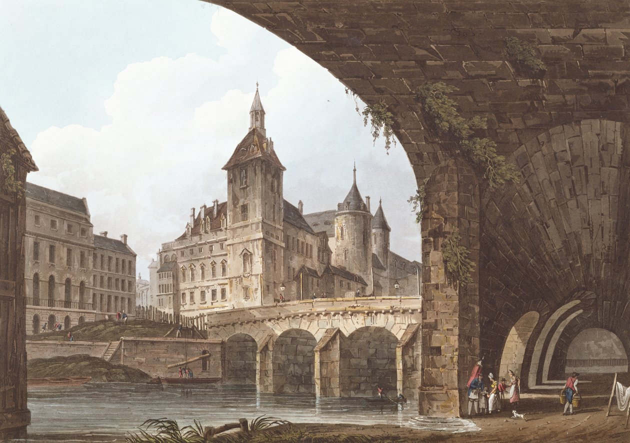 Veduta del Pont-au-Change, la Torre dell