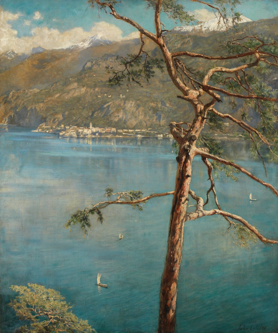 Primavera a Cadenabbia da John Collier