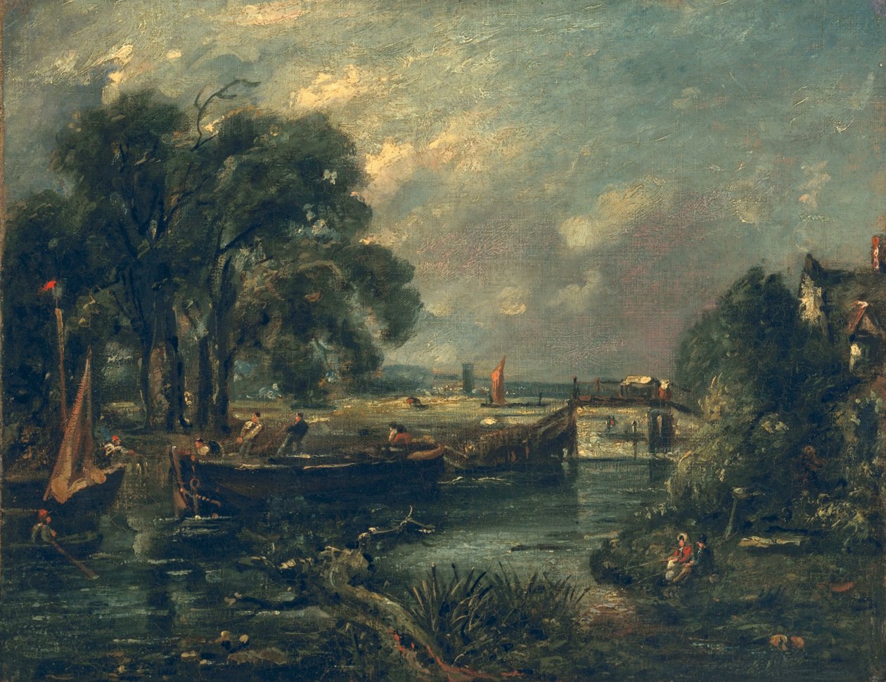 Chiatte sullo Stour da John Constable