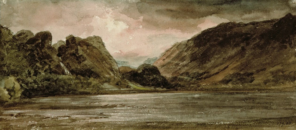 Derwentwater, Cumberland, c.1806 da John Constable