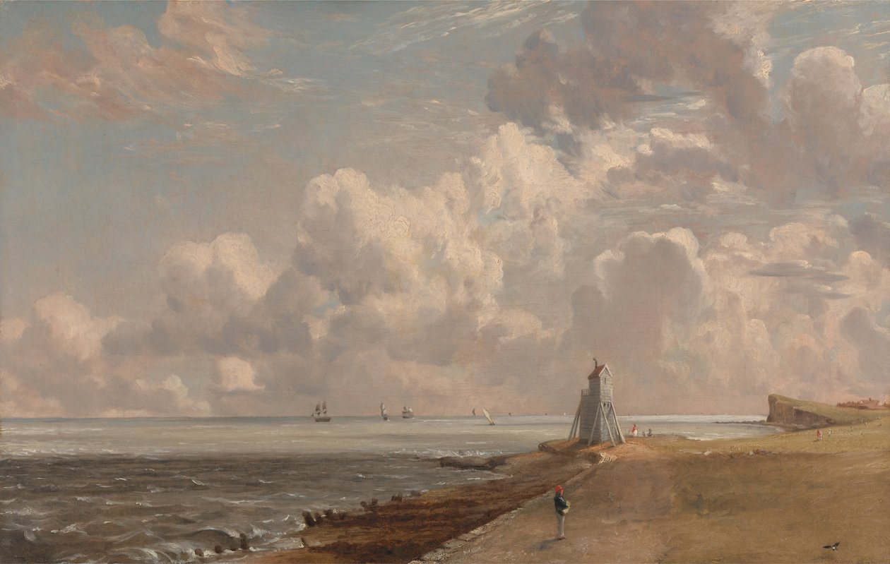 Harwich- Il faro basso e Beacon Hill da John Constable