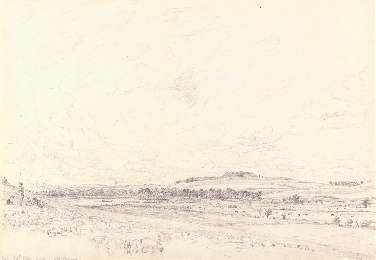 Old Sarum a mezzogiorno da John Constable