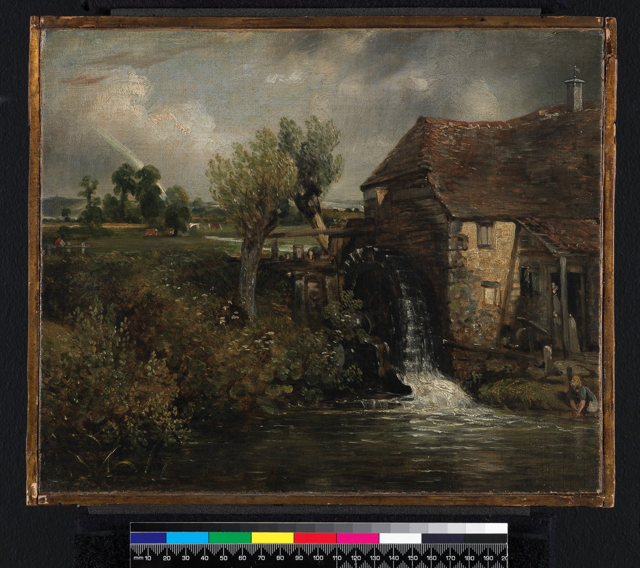 Mulino di Parham, Gillingham, Dorset, 1824 da John Constable