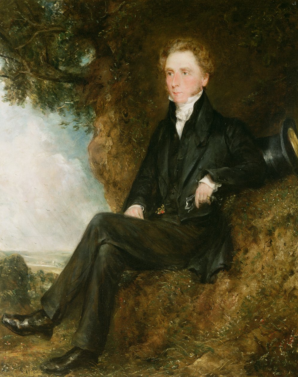 Ritratto del Dr Thomas Simcox Lea, c.1828 (coppia di 95339) da John Constable