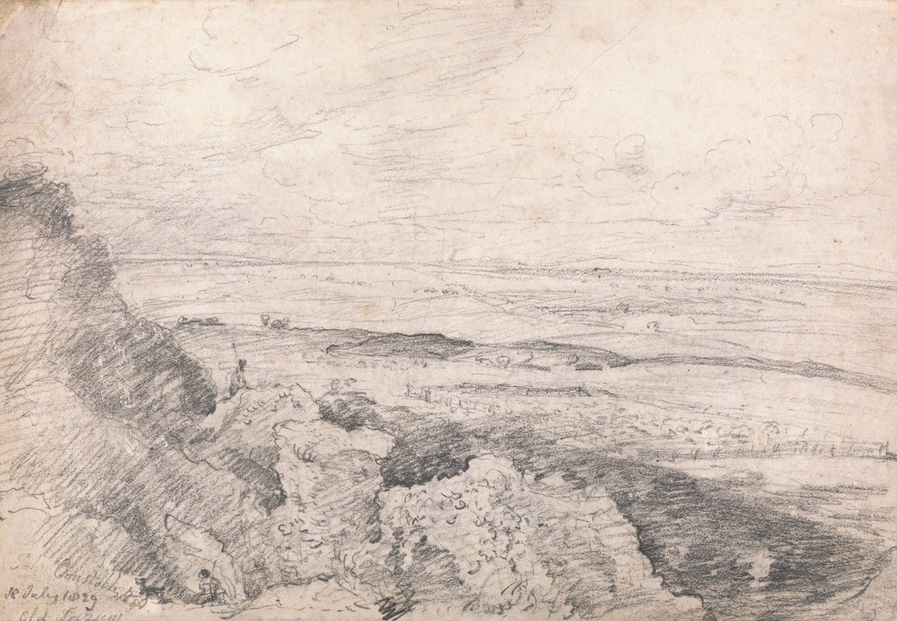 Pianura di Salisbury da Old Sarum da John Constable