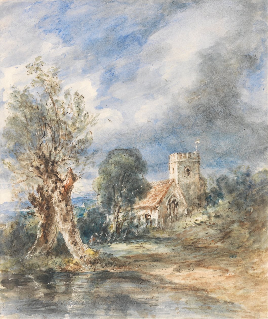 Chiesa di Stoke Poges da John Constable