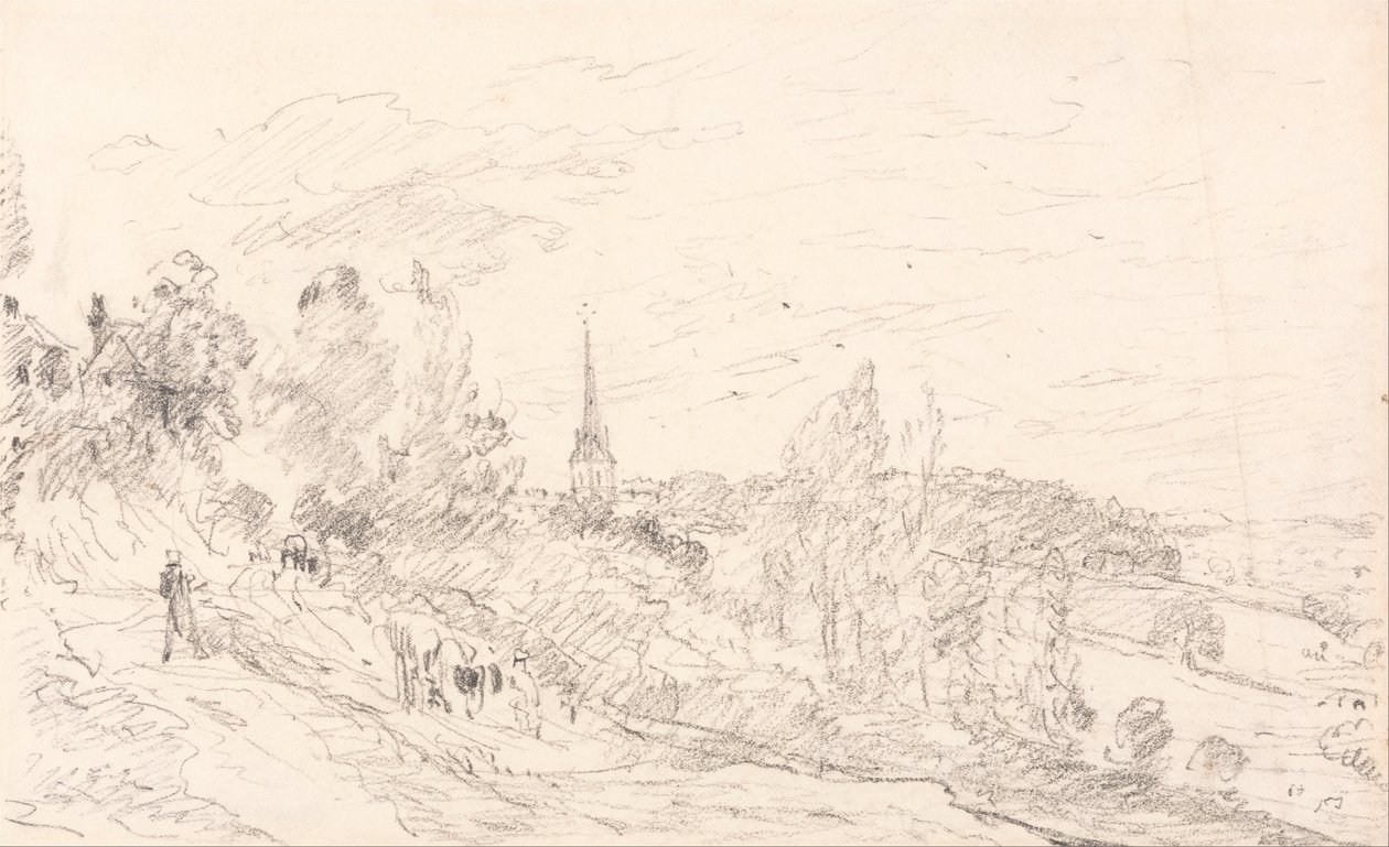Vista vicino ad Arundel da John Constable