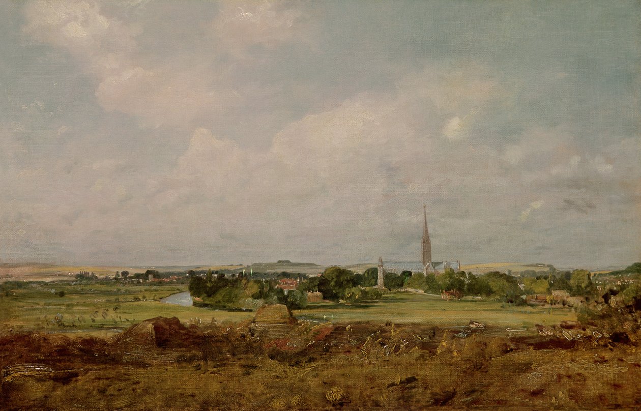 Veduta di Salisbury da John Constable
