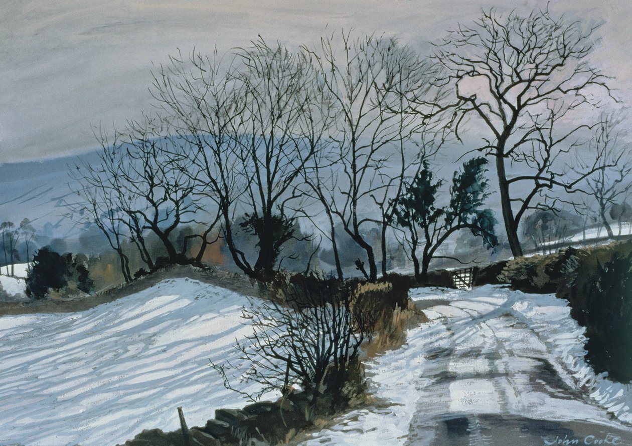Strada per Deepdale, 1998 da John Cooke