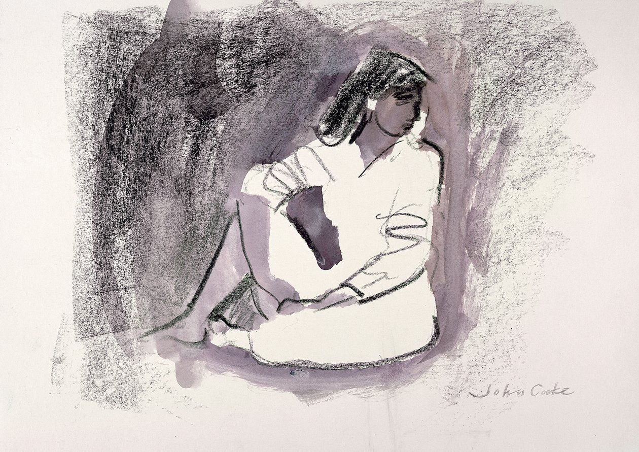 Figura Seduta, 1999 da John Cooke