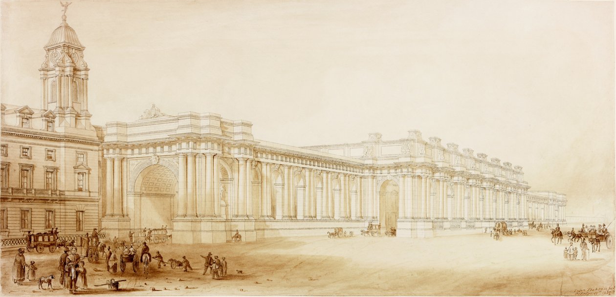 Stazione centrale, Newcastle upon Tyne da John Dobson