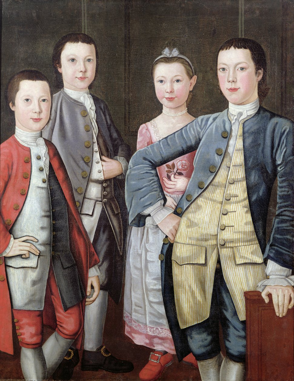 I bambini Rapalje, 1768 da John Durand
