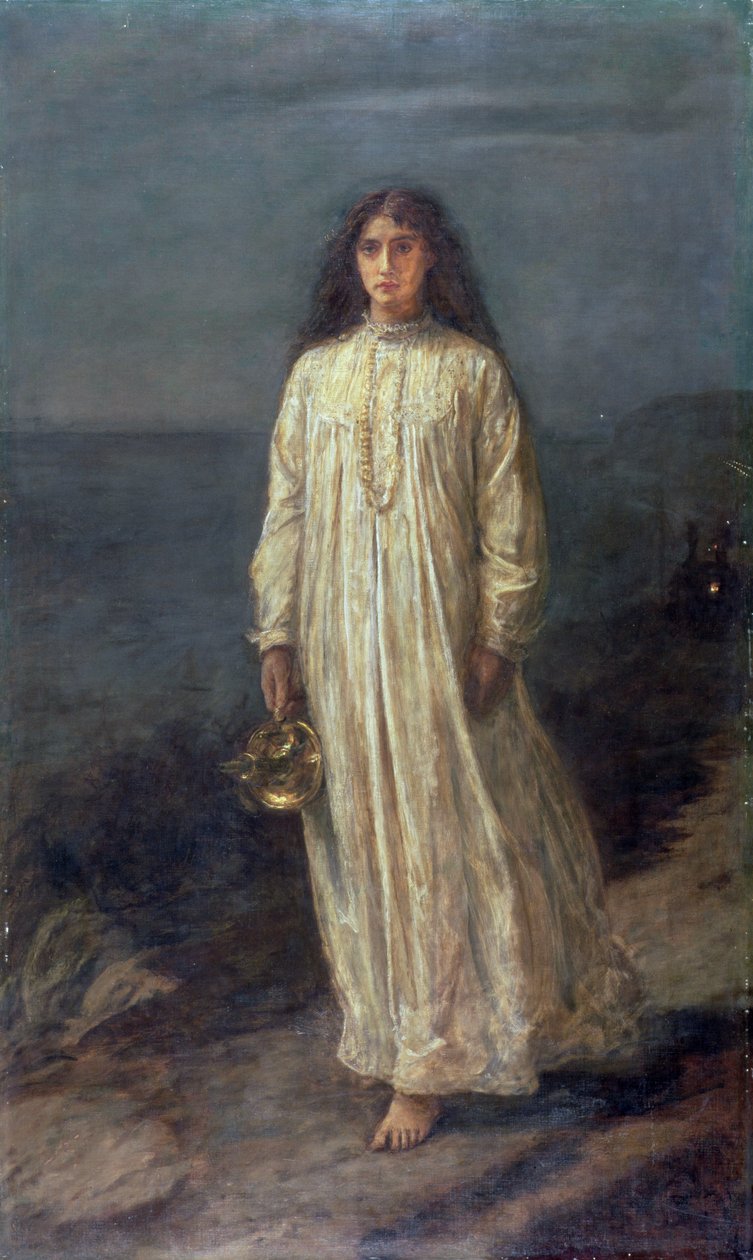 La sonnambula, 1871 da John Everett Millais