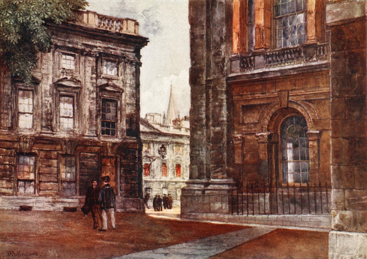 Christ Church, Peckwater Quadrangle, 1903 da John Fulleylove