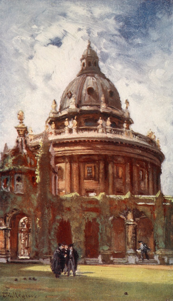 La Biblioteca Radcliffe, o Camera Bodleiana, dal College di All Soul