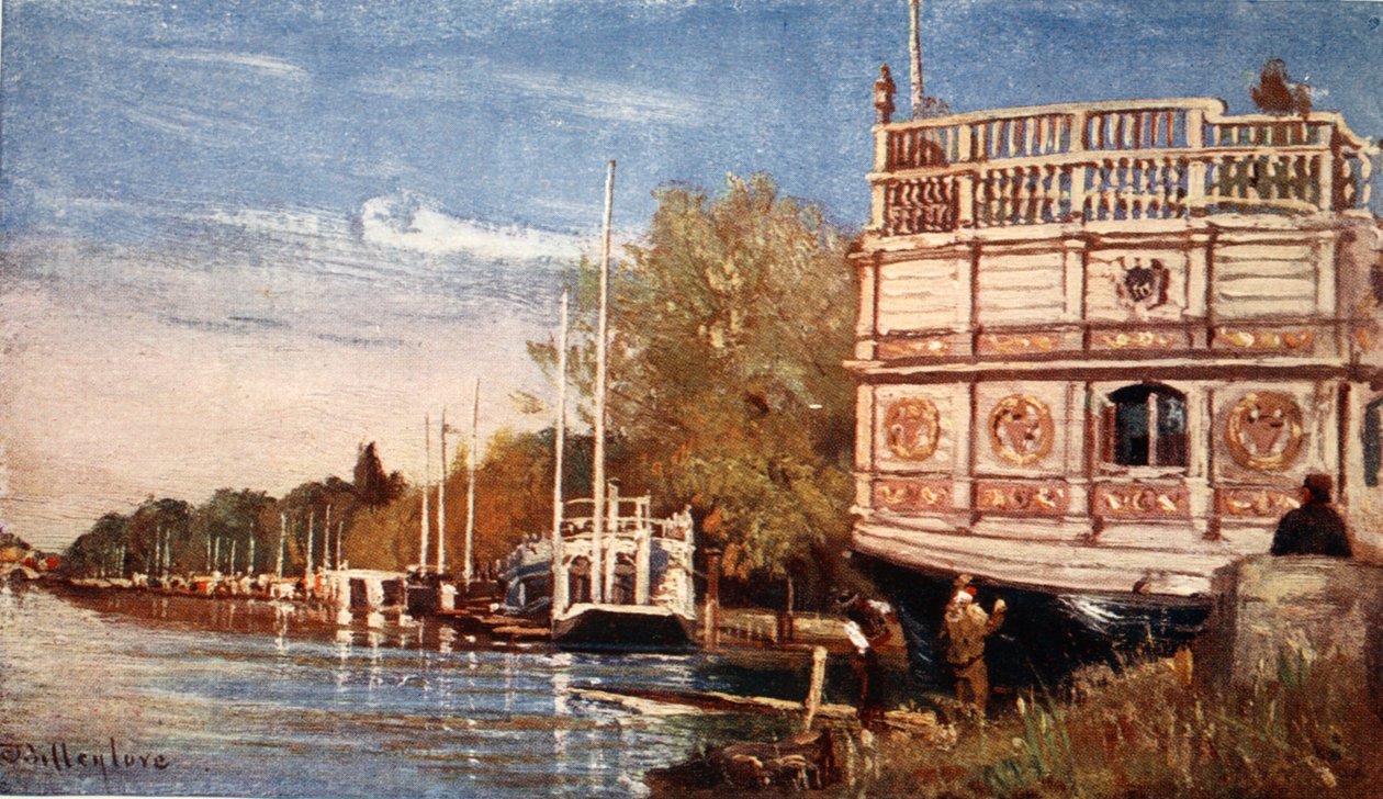 Il fiume Isis, 1903 da John Fulleylove