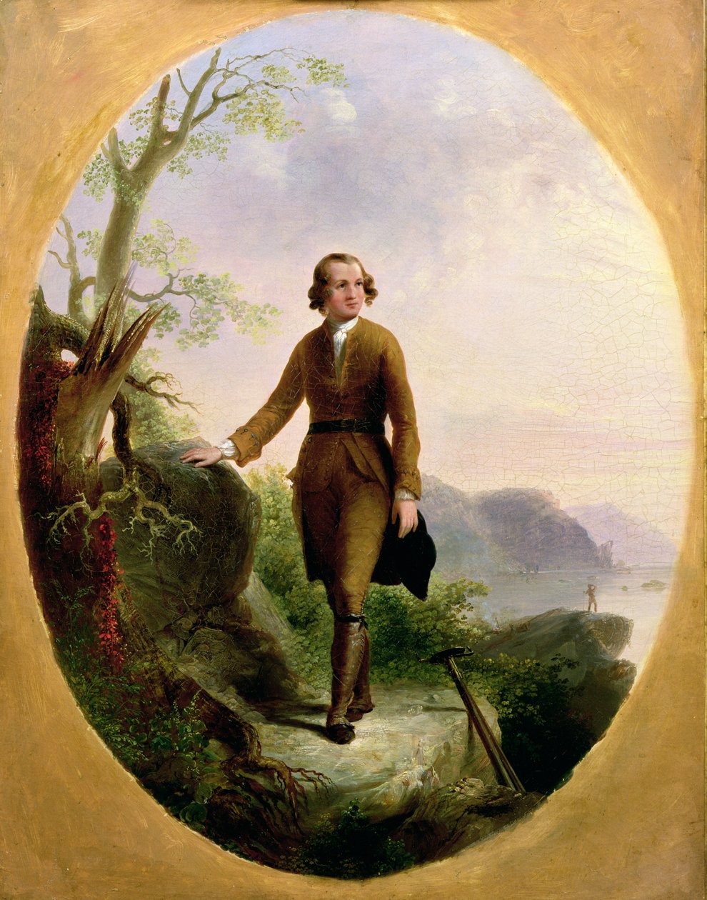 George Washington come giovane geometra, 1841 da John Gadsby Chapman