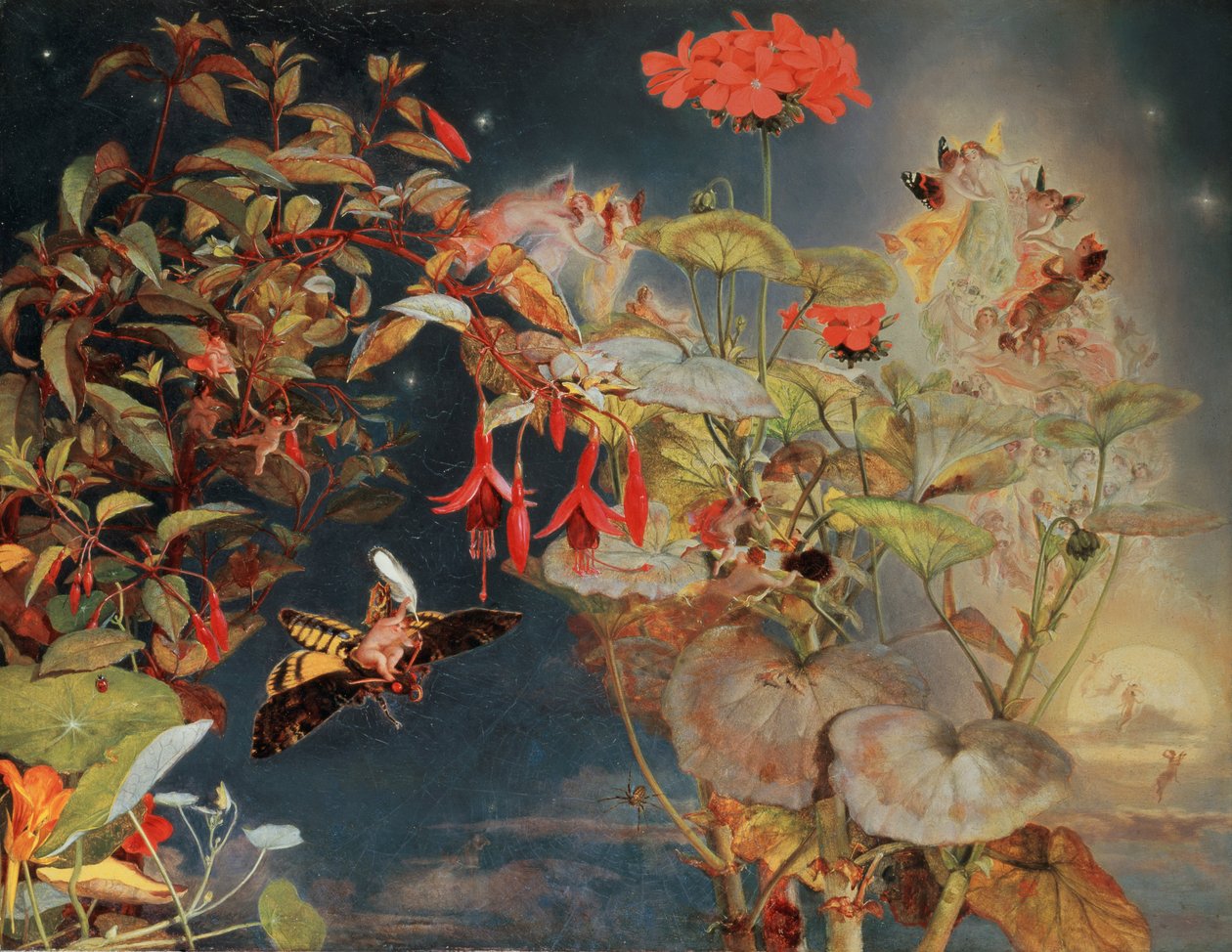 Fate di mezza estate, c.1856 da John George Naish